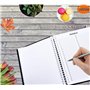 Arpan Lot de 3 albums photo autocollants pour un total de 108 feuilles 216 pages Noir