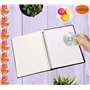 Arpan Lot de 3 albums photo autocollants pour un total de 108 feuilles 216 pages Noir
