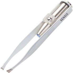 Sensica Pince a Epiler Précision Professionnelle Avec Lumière Led | Pince à éPiler Haute Précision Sourcils & Poil Incarné | Aci