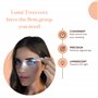 Sensica Pince a Epiler Précision Professionnelle Avec Lumière Led | Pince à éPiler Haute Précision Sourcils & Poil Incarné | Aci
