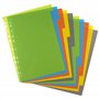 eco-eco A4 50% Recyclé Set 10 Diviseurs de Fichiers d'Index