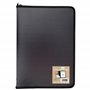 eco-eco Lot de 2 porte-documents A4 50% recyclés avec 30 pochettes en plastique Noir