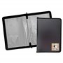 eco-eco Lot de 2 porte-documents A4 50% recyclés avec 30 pochettes en plastique Noir
