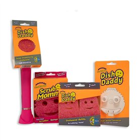 Scrub Daddy Dish Daddy Brosse Vaisselle avec Reservoir