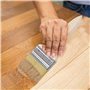 Kurtzy Pinceaux Peinture Mur (Lot de 12) Largeur Brosse 76,2 mm Taille Totale 21 cm - Pinceau Plat Peinture Pro Parfait pour la 