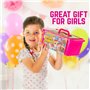 GirlZone Cadeau Fille Kit de Sable pour Enfants - Glacerie de Sable Toutes les Couleurs - Ice Cream Shop Play Sand for Kids - Su