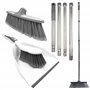 Balai de balayage d'intérieur avec pelle à poussière et brosses assorties