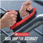 Grande brosse métallique | Brosse métallique robuste pour enlever la rouille, la maçonnerie et le retrait de la peinture | Acier