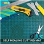 Tapis de découpe en vinyle pour Cricut – Machine de découpe de vinyle et exploration, adhésif, antidérapant et durable, accessoi