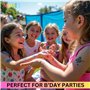 Kit de Tatouage Pailleté pour Enfants – Tatouages Temporaires et Résistants à l'Eau | Sûr et Non Toxique | Idéal pour Fêtes et A