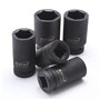KATSU Jeu de Douilles Profondes Impact 3/4" Drive 8 Pièces, Clé Métrique Robuste 22mm-41mm, Acier au Chrome-molybdène de Haute Q