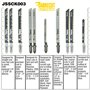 10 x SabreCut JSSCK003 Scie sauteuse professionnelle pour la coupe du bois T144D T144DP T101B T101BF T101AO T111C T119BO Coffret