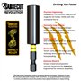 31 x SabreCut SCRPH23231B 32 mm PH2 et 60 mm Porte-embouts à impact magnétique Jeu d'embouts de tournevis Phillips à extrémité u