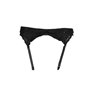 Mytoptrendz® - Porte-jarretelles femme couleur variée S - XL grande taille - Noir - Large