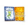 Lot de 4 verres à spiritueux en cristal pour limoncello | Verres à spiritueux à long pied de 93