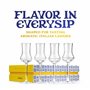 Lot de 4 verres à spiritueux en cristal pour limoncello | Verres à spiritueux à long pied de 93,6 g pour siroter de la liqueur a