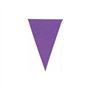 Happium Banderole Guirlande de fanions de Couleur Unie de 20 m de Long / 65 Pieds (Violet)
