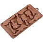 Selecto Bake Moule à Chocolat Forme de Divers Musique Guitare 10 Cavités Moules en Silicone pour Bonbon Glace Petit Savon Décora