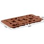 Selecto Bake Moule à Chocolat Forme de Divers Musique Guitare 10 Cavités Moules en Silicone pour Bonbon Glace Petit Savon Décora