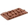 Selecto Bake Moule à Chocolat Forme de Divers Musique Guitare 10 Cavités Moules en Silicone pour Bonbon Glace Petit Savon Décora