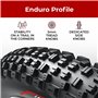 Fincci Velo Pneu 27.5 x 2.25 Pouces - Paire Pliable VTT Tire 57-584 avec 1mm Nylon Protection Anti Crevaison, 60 TPI pour VTC, M