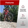 Fincci Velo Pneu 27.5 x 2.25 Pouces - Paire Pliable VTT Tire 57-584 avec 1mm Nylon Protection Anti Crevaison, 60 TPI pour VTC, M