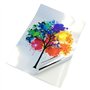 Evergreen Goods A4 10 Feuilles | Feuilles De Papier Vinyle Autocollantes Argent Nacré Brillant | Jet D'encre Et Laser | Autocoll