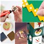 Kurtzy Cube en Bois (120 Pcs) - Petit Cube Bois Brut 2x2x2cm - Bloc Bois Naturel - Cube Bois Bricolage, Apprentissage, Loisirs C