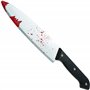 Couteau Plastique avec Faux Sang 30 cm - Farce et attrape adulte