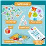 Nene Toys Jeu de Pêche Magnétique en Bois pour Enfants dès 2 Ans - Jouet Magnétique Ludique pour Tout-Petits de 2 3 Ans - Jeu Mo