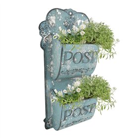 All Chic Pot de Fleurs Mural en métal à Suspendre pour intérieur et extérieur All Chic Pot de Fleurs Mural en métal à Suspendre pour intérieur et extérieur