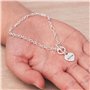 Philip Jones Bracelet à breloques Sister créé avec des cristaux Zircondia®