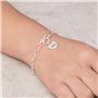 Philip Jones Bracelet à Breloques Maman créé avec des Cristaux Zircondia®