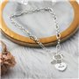 Philip Jones Bracelet à Breloques Maman créé avec des Cristaux Zircondia®