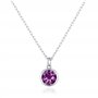 Philip Jones Collier de Pierre de Naissance de Juin (Alexandrite) créé avec des Cristaux de Zircondia®