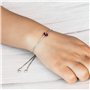 Philip Jones Bracelet de pierre de naissance de juin (Alexandrite) créé avec des cristaux de Zircondia®