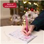 THE TWIDDLERS 36 Mini Livres de Coloriage de Noël, Petits Cahier Coloriage pour Enfants - Activité de Noël, Pochettes Surprise, 
