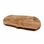 Cleminson – 30 x 16 cm - Planche de Service, à Découper et à Fromage en Bois d’Olivier