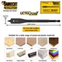 3 x SabreCut SCRIW15_3 15 mm x 152 mm Mèches plates en bois à résistance aux chocs compatibles avec Bosch Dewalt Makita Milwauke