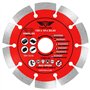1 x TopsTools TTDS125 Lame de scie circulaire pour meuleuse d'angle diamant segmentée 125 mm (5") x 10 mm x 22