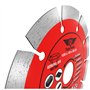 1 x TopsTools TTDS125 Lame de scie circulaire pour meuleuse d'angle diamant segmentée 125 mm (5") x 10 mm x 22,23 mm Compatible 
