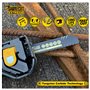 SabreCut SCRS930HM_3 Lot de 3 lames de scie sabre en carbure de tungstène 152 mm 8 TPI S930HM pour coupe rapide du bois et du mé
