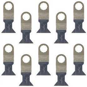 SabreCut SC44B_10 Lot de 10 lames bimétalliques compatibles avec les outils multifonctions oscillants Fein SuperCut et Festool V