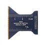 SabreCut SC44B_10 Lot de 10 lames bimétalliques compatibles avec les outils multifonctions oscillants Fein SuperCut et Festool V