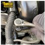 1 x SabreCut MRSC03 Mini micro cliquet 1/4" carré 6,3mm (1/4") entraînement hexagonal en acier inoxydable professionnel 72 dents