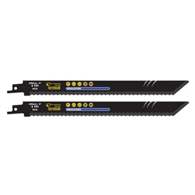 2 x SabreCut SCRS1113AWP 228 mm 5 TPI S1113AWP Matériaux d'isolation rapide