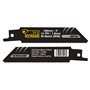 3 x SabreCut SCRS522BF 100mm 14 TPI S522BF Lames de scie sabre alternative à coupe rapide du métal compatibles avec Bosch Dewalt