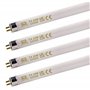 TBE LIGHTING Lot de 4 tubes fluorescents T4 10 W 352 mm – Lot de 4 ampoules CFL – Raccords de base G5 à 2 broches – Lampes T4 ha