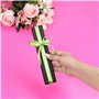 Kurtzy Petite Boîte Cadeau en Papier Noir pour Bijoux (Lot de 12) - 21 x 4 x 2 cm - Boite Carton Rembourrée de Mousse pour Boucl