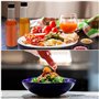BELLE VOUS Mini Bouteille Verre Sauce Piquante (Lot de 12) - 150 ml - Petites Bouteilles en Verre avec Embout Goutte à Goutte et